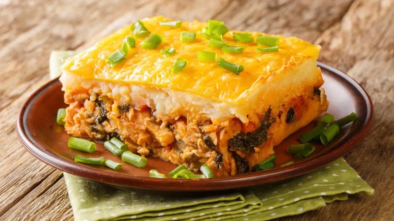 Escondidinho de Mandioca com Frango